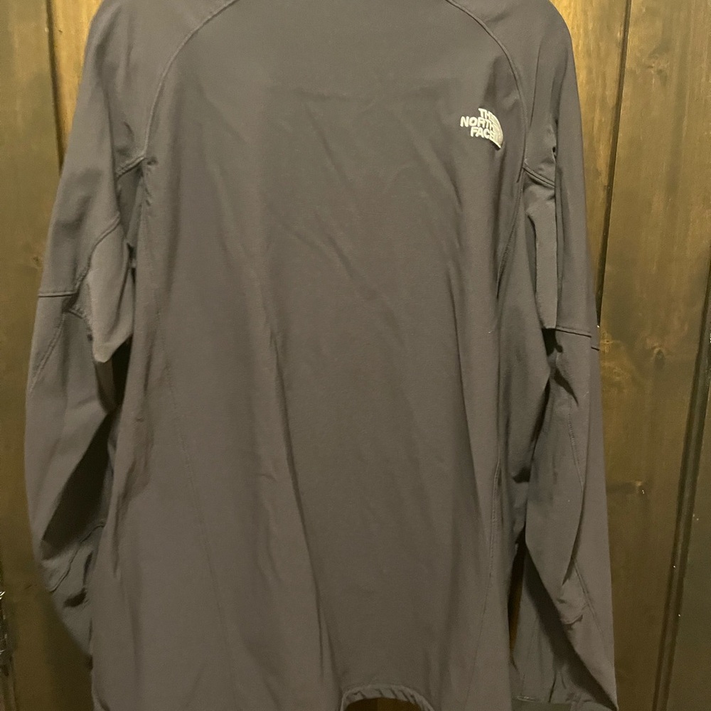 The North Face XXL men’s unisex zip up black jacket TNF APEX light weight hiking - Picture 7 of 9